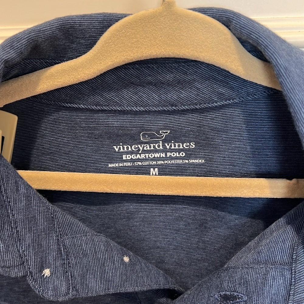 Boys SZ M VINEYARDS VINES EDGARTOWN short sleeve polo shirt - Picture 5 of 7